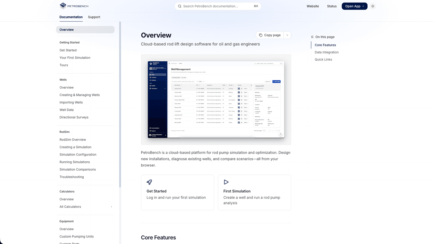 Comprehensive documentation portal
